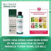 Nước Hoa Hồng Giảm Mụn Some By Mi AHA-BHA-PHA 30 Days Miracle Toner 150ml - Hàng nhập khẩu chính hãng